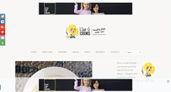 Desktop Screenshot of lisagcooks.com